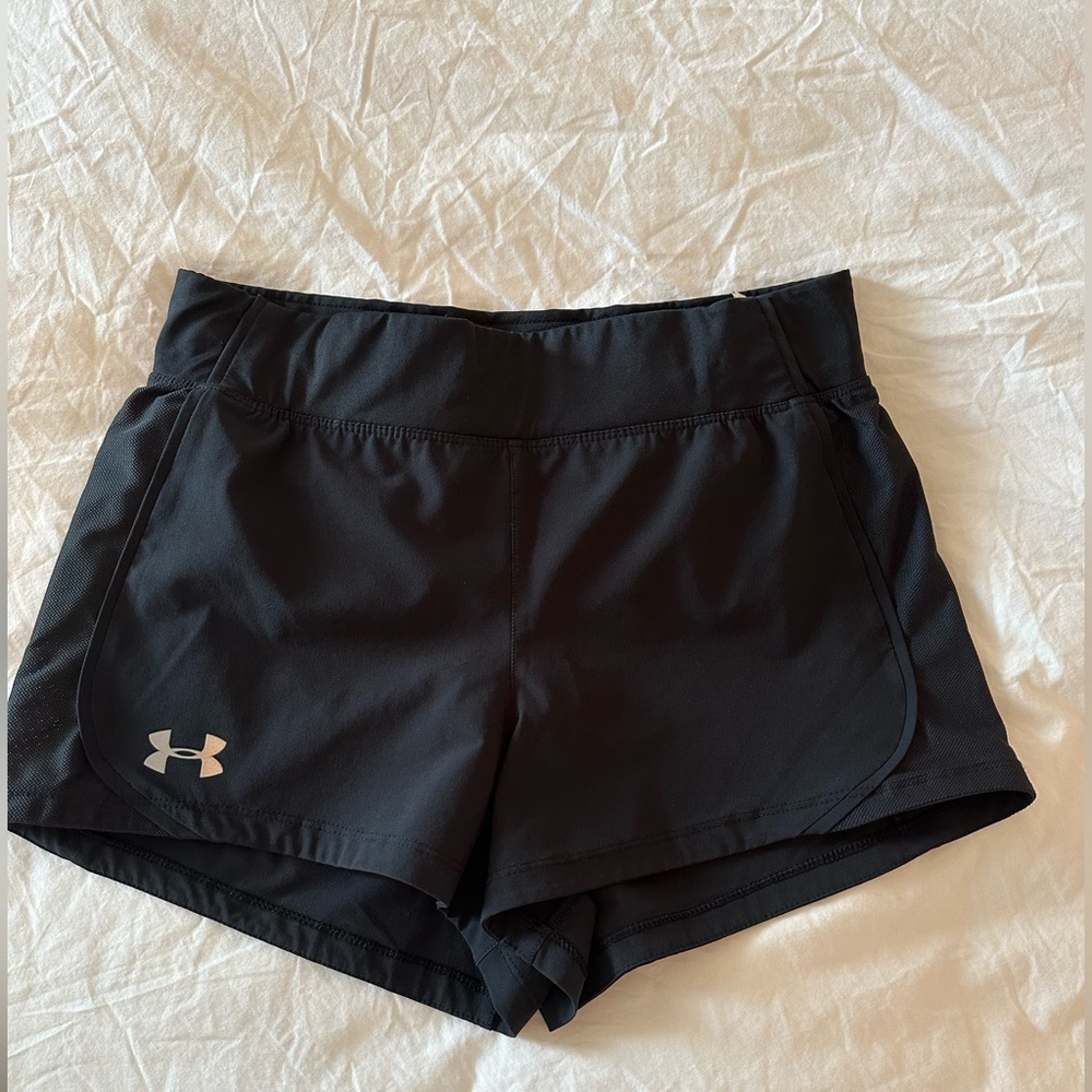 Under Armour Fittted Black Shorts
